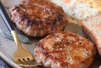 Homemade Maple Sage Breakfast Sausage Patties Recipe