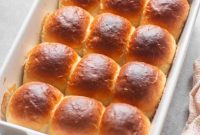 Fluffy Homemade Bread Machine Dinner Rolls Recipe
