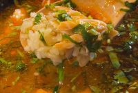 Creamy Salmon and Rice Soup Recipe