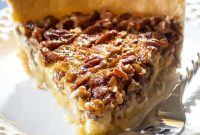 Creamy Pecan Cheesecake Pie Recipe with Buttery Crust