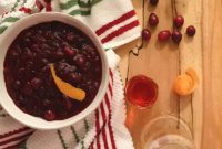 Aperol Spritz Inspired Cranberry Sauce Recipe