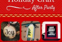 Holiday Craft Party Afterparty Ideas