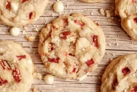Rhubarb Cookies: Gluten-Free with Vegan Option