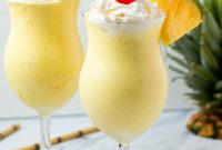 Creamy Homemade Pineapple Milkshake Recipe