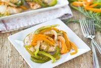 Roasted Chicken with Balsamic Bell Peppers