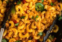 One Pot Chicken Fajita Pasta Recipe