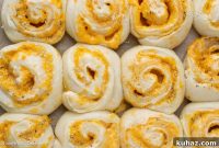 Crispy Cheese Rolls Recipe with Garlic Herb Dip
