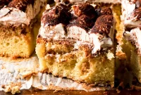 Classic Tiramisu Sheet Cake with Coffee Mascarpone