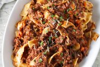 Smoky Traeger Short Rib Ragu Recipe