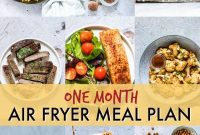 7-Day Air Fryer Meal Plan for Busy Weeknights