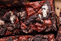 Fudgy Oreo-Stuffed Brownies Recipe