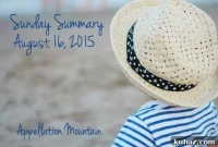Sunday Recap: Week 33 of 2015
