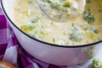 Creamy Broccoli and Cheddar Soup Recipe