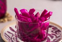 Tangy Middle Eastern Pickled Turnips (Pink Pickles) Recipe