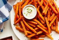 Crispy Air Fryer Frozen Sweet Potato Fries
