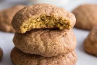 Pumpkin Snickerdoodle Cookies Recipe