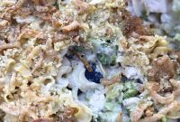 Baked Cheesy Chicken and Broccoli Noodle Casserole Recipe