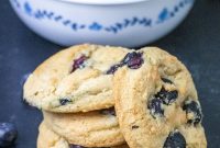 Blueberry Cookies Recipe: Soft, Chewy with Lemon Zest