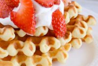 Insanely Crispy Homemade Waffles Recipe