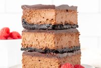 Chocolate Cheesecake Bars Recipe