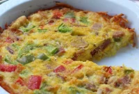 Paleo Ham Egg Bake with Hash Browns Whole30 Gluten Free