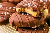 Low-Sugar Reese’s-Style Peanut Butter Eggs