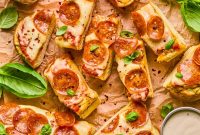 Garlic Bread Pizza Recipe