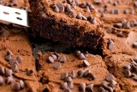 Decadent Double Chocolate Chip Sheet Cake