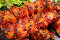How to Make Authentic Tandoori Chicken Tikka Kebabs