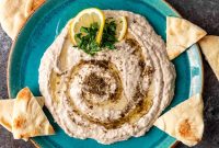 Creamy Mediterranean White Bean Hummus with Lemon and Garlic