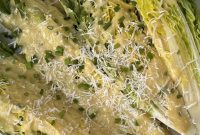Creamy Tahini and Parmesan Salad Dressing Recipe