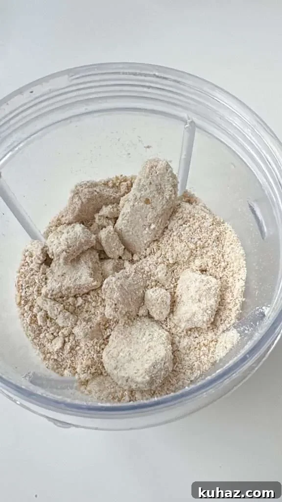 grind oats and nuts