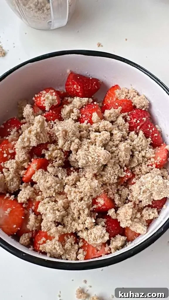 then crumble