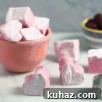 Homemade Raspberry Hibiscus Marshmallows (thumbnail)