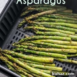 Air Fryer Roasted Asparagus