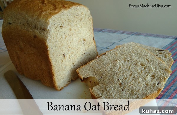 Moist Banana Oat Bread Recipe 2 Banana Oat Bread
