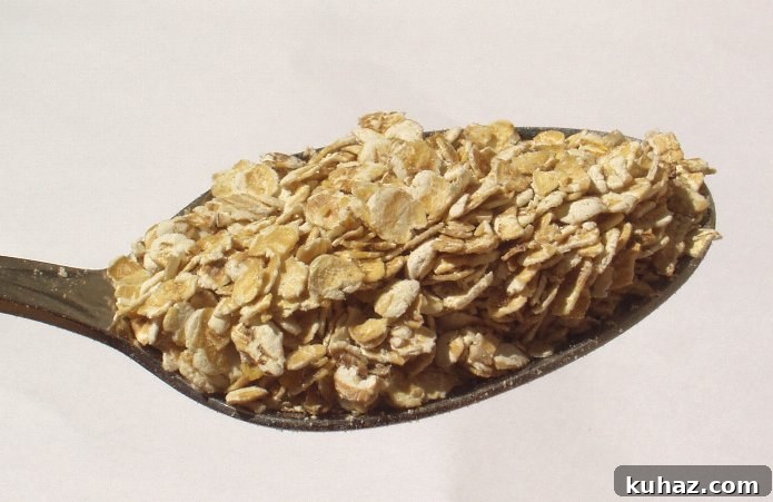 Moist Banana Oat Bread Recipe 5 rolled or old-fashioned oats