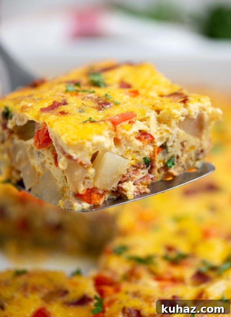 Make-Ahead Ham and Cheese Croissant Breakfast Casserole 12 img 120934 11