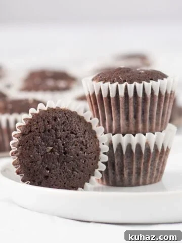 Chewy 4-Ingredient Brownie Mix Cookies 12 three brownies on a small white plate.