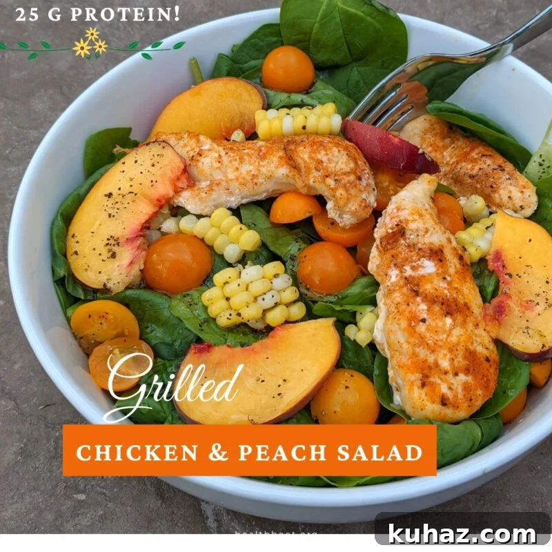 Winter Fruit Salad with Citrus and Pomegranate Recipe 5 grilled chicken and peach salad with 25 g protein
