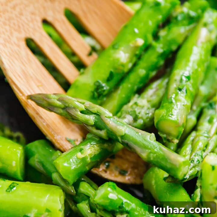 Sautéed Asparagus with Parmesan Gremolata