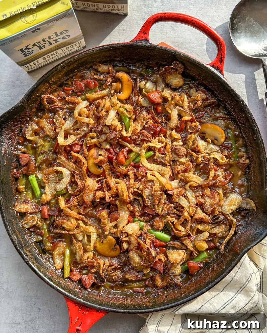 Chorizo and Green Bean Casserole Recipe (Gluten-Free, Paleo) 3 img 15356 2