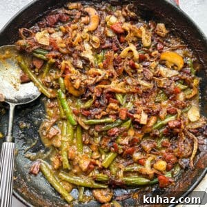 Chorizo and Green Bean Casserole Recipe (Gluten-Free, Paleo) 5 Chorizo and Green Bean Casserole Gluten-Free Paleo Primal Gourmet Recipe