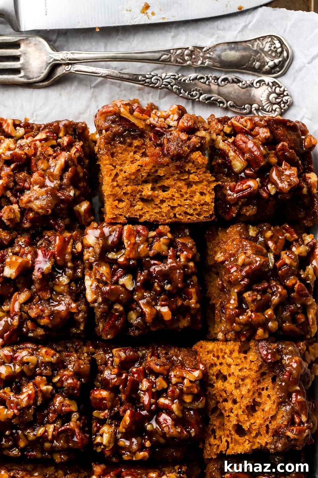 Pumpkin Pecan Upside-Down Cake Recipe 3 pumpkin pecan upside down cake