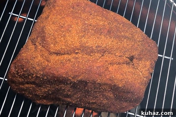 Slow-Roasted Spicy Mustard-Crusted Pork Shoulder Recipe 4 mustard crusted pork shoulder