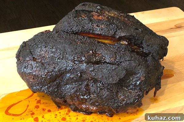 Slow-Roasted Spicy Mustard-Crusted Pork Shoulder Recipe 6 mustard crusted pork shoulder