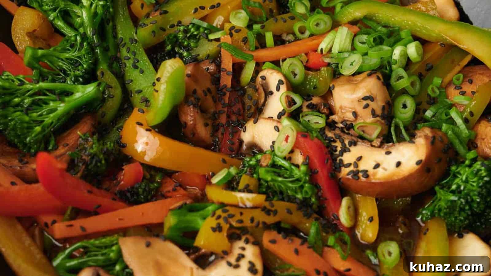 19 Asian Recipes That Fed My Family for $20 3 Vegetable Stir Fry. Photo credit: Splash of Taste.
