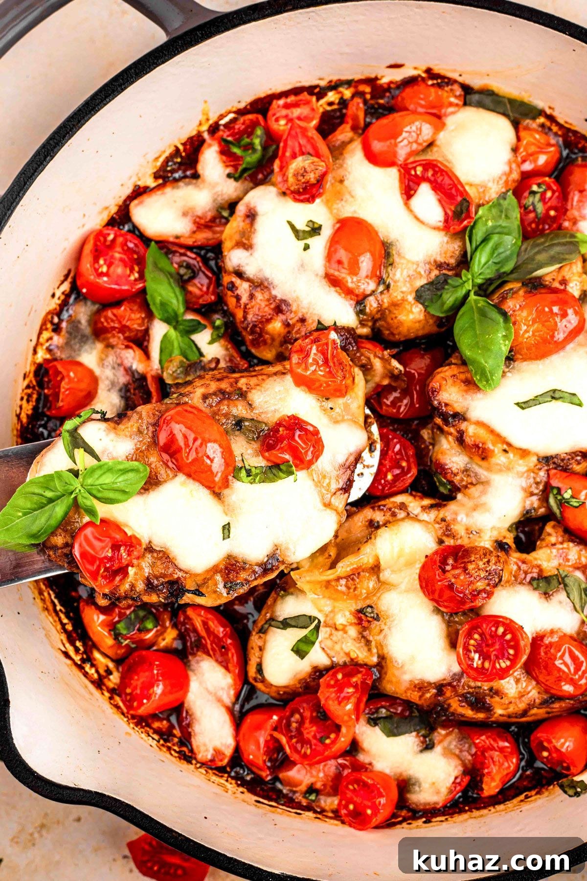 27 Quick High Protein Christmas Dinners for Busy Cooks 17 5. One Pan Balsamic Chicken