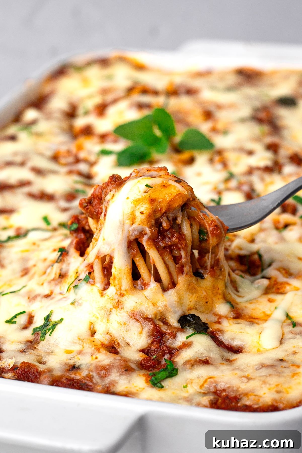 27 Quick High Protein Christmas Dinners for Busy Cooks 3 High Protein Spaghetti Casserole