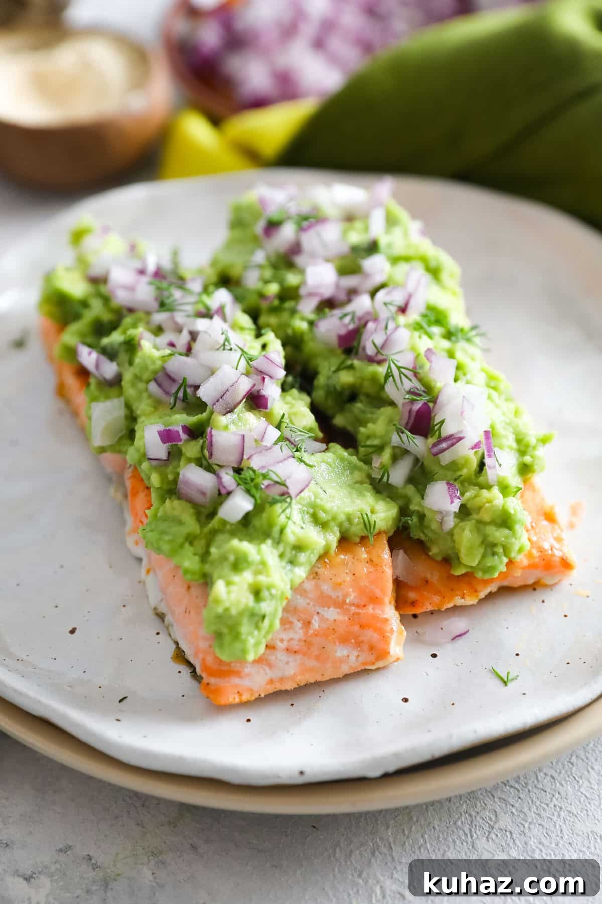 27 Quick High Protein Christmas Dinners for Busy Cooks 25 baked salmon with avocado mash